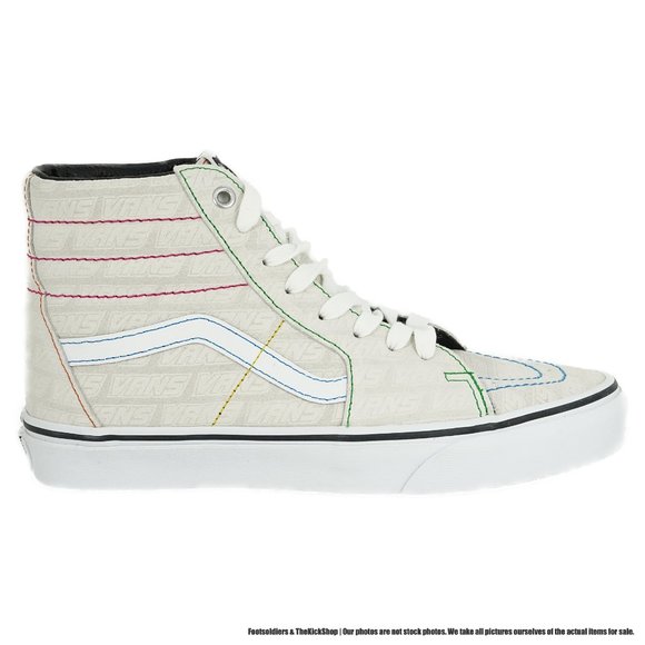 Vans Other - VANS SK8-Hi Emboss Men Sneakers (True White)